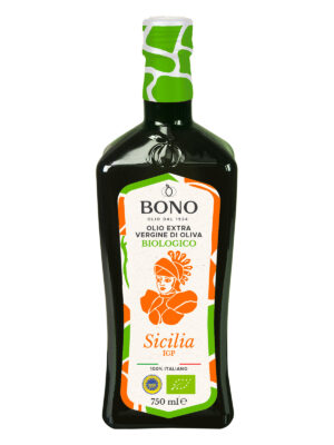 Bottiglia Sicilia IGP biologico Olio Bono