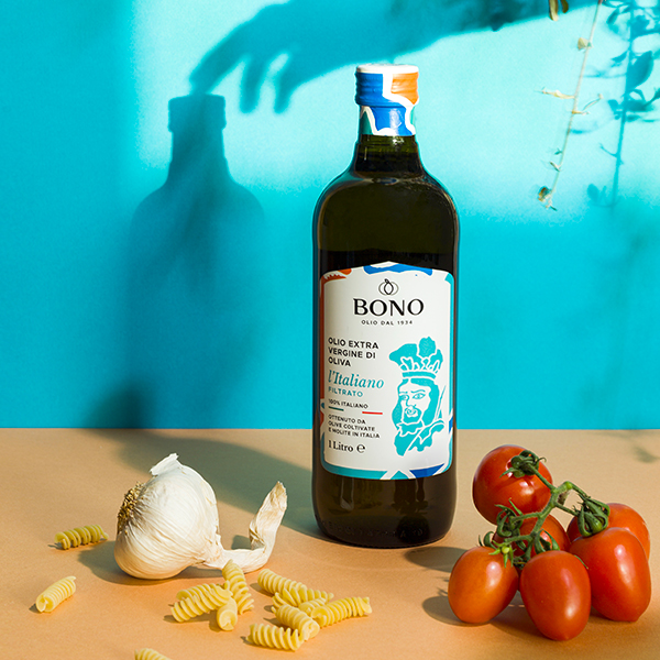 Bottiglia Olio Bono Filtrato Italiano