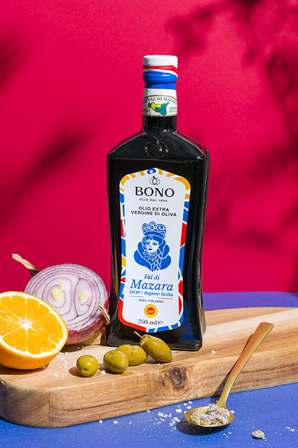 Oli certificati d.o.p. e i.g.p. siciliani Bono