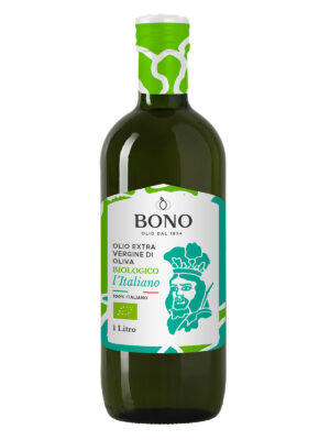Olio bono Bottiglia Italiano Filtrato