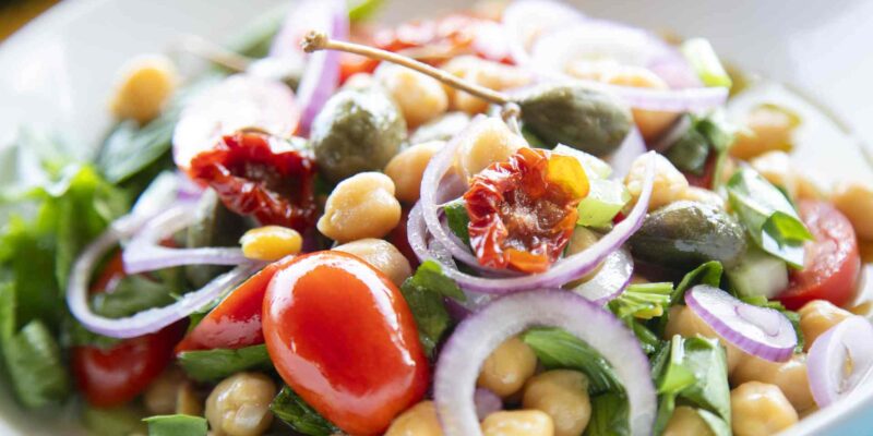 Insalata di ceci alla eoliana Bono